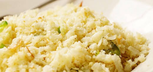 Cauliflower Rice Onion StirFry Recipe